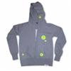 Buy this Zip-Thru Hood: Design: Ravemoticons; Colour: Yellow on Sport Grey; See detailed product info and choose sizing options on next screen.