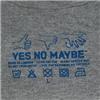 Back view of Broadband Men's T-Shirt (Blue on Grey)