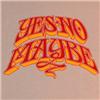 Side view of Festival Men's T-Shirt (Red on Camel)