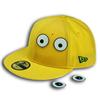 Side view of Ducky New Era 59FIFTY Baseball Cap (White on Yellow)