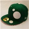 Buy this New Era 59FIFTY Baseball Cap: Design: Mushroom; Colour: White on Green; See detailed product info and choose sizing options on next screen.
