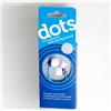 Back view of Radiopaq Dots Earphones (Blue on Blue)