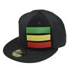 Buy this New Era 59FIFTY Baseball Cap: Design: Rasta; Colour: Rasta on Black; See detailed product info and choose sizing options on next screen.