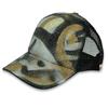 Side view of Urban Camo Cap (Mustard on Black)