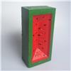 Back view of Watermelon Sculpture (Red on Green)