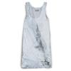 Back view of FilthyDirty Women's Vest (Grey on White)