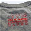 Back view of Keep Calm and Carry On Men's T-Shirt (Red on Heather Grey)
