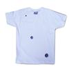 Back view of Ravemoticons Men's T-Shirt (Royal Blue on White)