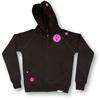 Buy this Zip-Thru Hood: Design: Ravemoticons; Colour: Hot Pink on Black; See detailed product info and choose sizing options on next screen.