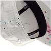 Side view of Splatty New Era 59FIFTY Baseball Cap (Multicolour on White)