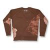 Back view of StreetGlam Men's Crew Sweat (Tan on Brown)