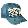 Buy this Cap: Design: Thinking Hurts; Colour: Multicolour on Baby Blue; See detailed product info and choose sizing options on next screen.