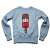 Buy this Crew Sweat: Design: Fab; Colour: Red on Baby Blue; See detailed product info and choose sizing options on next screen.