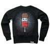Buy this Crew Sweat: Design: Fab; Colour: Red on Black; See detailed product info and choose sizing options on next screen.