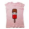 Buy this Raw Cut T: Design: Fab; Colour: Red on Baby Pink; See detailed product info and choose sizing options on next screen.