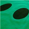 Side view of Yes Men's T-Shirt (Black on Green)