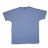 Back view of 2 Cool 4 School Men's T-Shirt (Charcoal on Baby Blue)