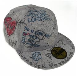 Front pic of 'Custom Concrete' New Era 59FIFTY Baseball Cap, Grey on Assorted