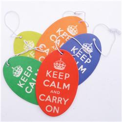 five pack of 'Keep Calm' Air Fresheners