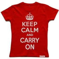 Front of Yes No Maybe™ Keep Calm and Carry OnT