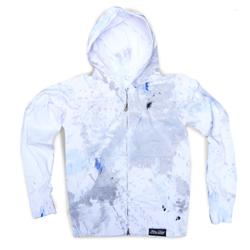Buy this Zip-Thru Hood: Design: FilthyDirty; Colour: Grey on White; See detailed product info and choose sizing options on next screen