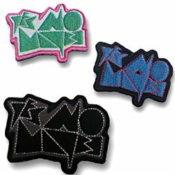 Three YNM Velcro rocker patches